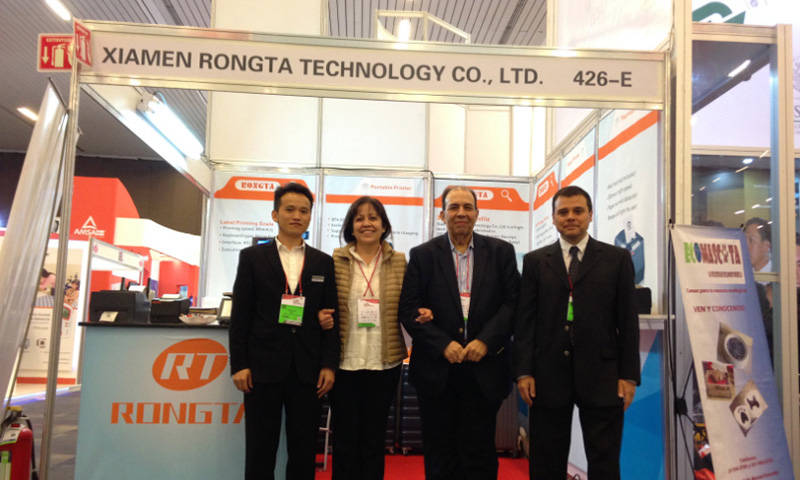 Félicitations pour Xiamen Rongta technology Co., ltd a participé avec succès à l'expo ANTAD 2016 